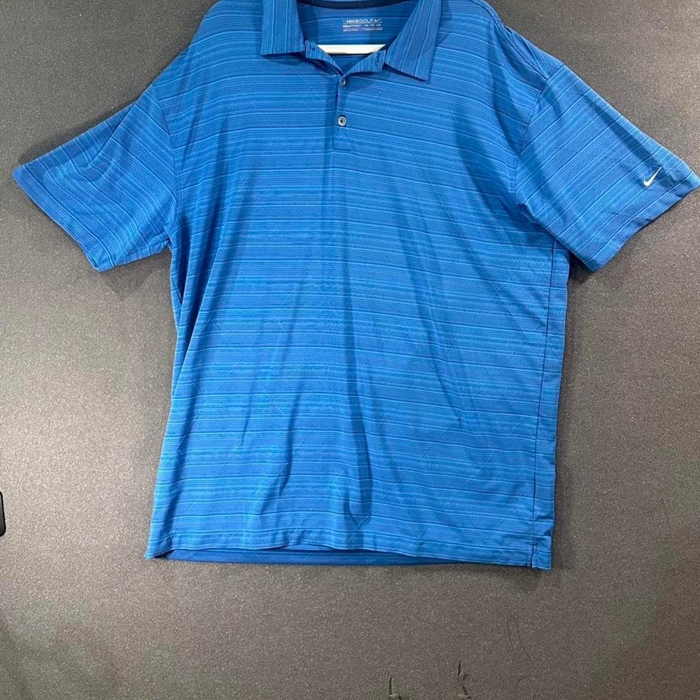 Nike blue golf polo shirt Size XXL